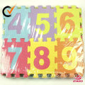 early learning EVA interlocking foam tatami jigsaw mat number pattern for early learning soft mat small pieces number mat